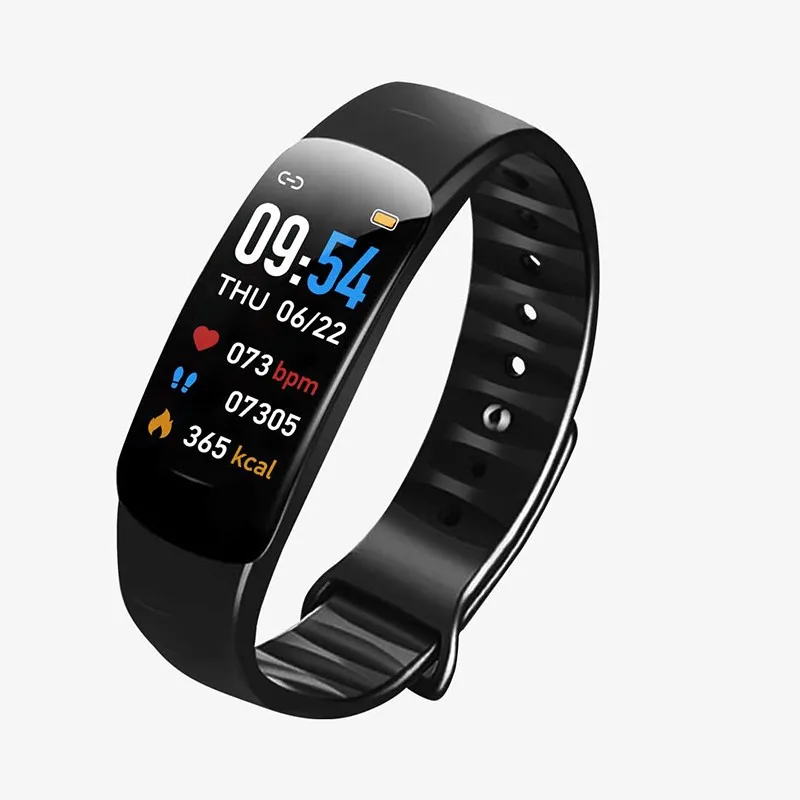 

C1S Wearfit Smart Bracelet Watch Blood Pressure Measurement Heart Rate Monitor Cardiaco Fitness Tracker Smart Wristband