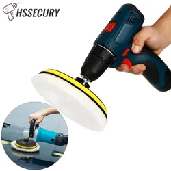 Tampons de polissage universels pour voiture, 5 pièces/lot, 3/4/5/6/7 pouces, pour Machine à lainer douce, disques de polissage pour carrosserie de voiture, produits de nettoyage 