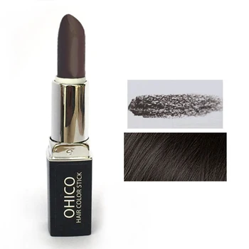 

Natural Plant Extracts Lipstick Shape Hair Dye Pen Covering White Hair Disposable Hair Color Stick for Beauty Hair fashion