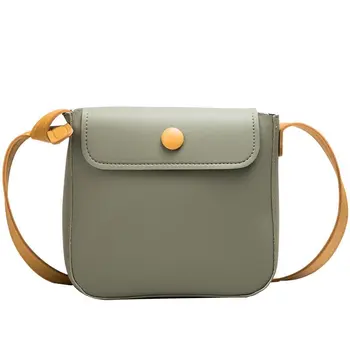 

Lady Fashion Shoulder Bag New Female Postman Bag Literary Style Young Women Light Bag Green Summer Cool Bag