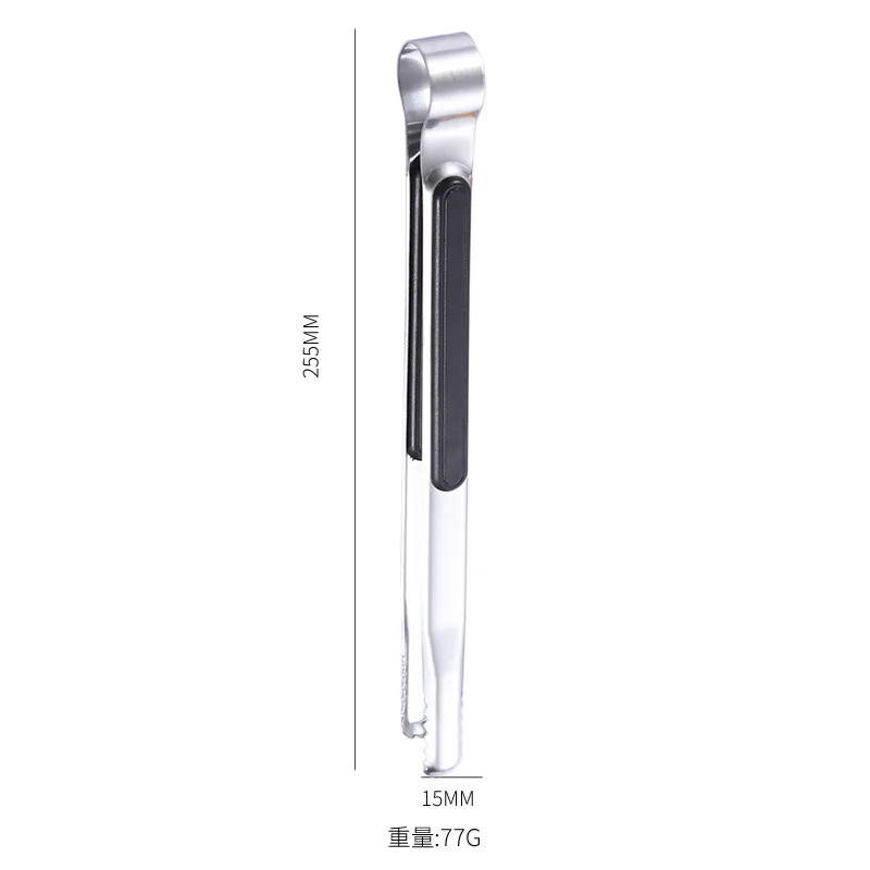 Korean stainless steel barbecue tongs kitchen tools steak barbecue tongs buffet food bread