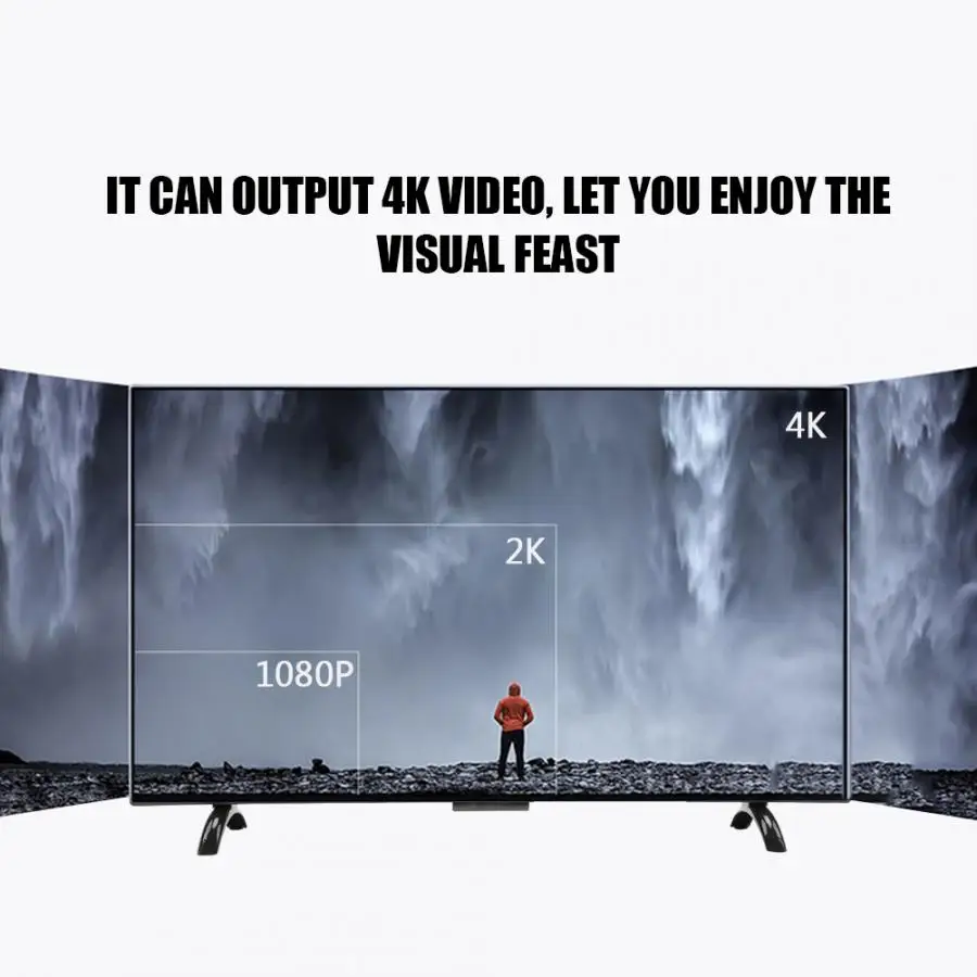 Smart tv de 32 pulgadas, pantalla curva grande, 3000R, curvatura, 4K, HDR, red, 110V - Imagen 4