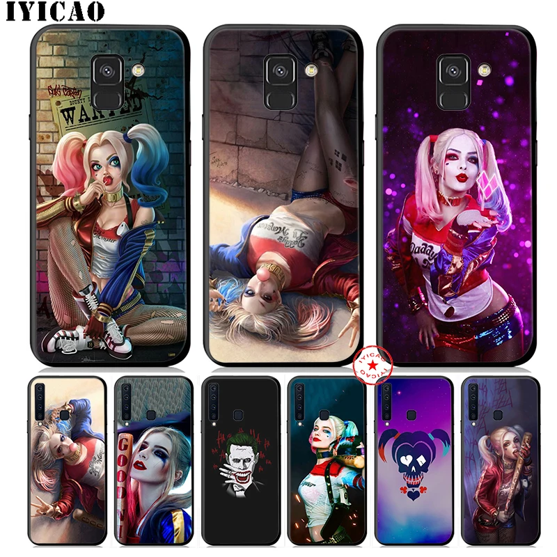 

IYICAO Harley Quinn Suicide Squad Soft Phone Case for Samsung Galaxy A50 A70 A60 A40 A30 A20 A10 M40 M30 M20 M10 Cover Silicone