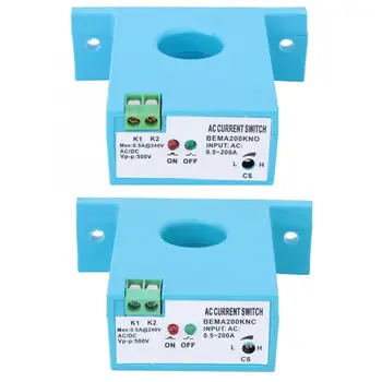 

Adjustable AC Current Sensing Switch 0.5~200A Self-Powered Sensing Switch Normally Open/Off Sensing Switch