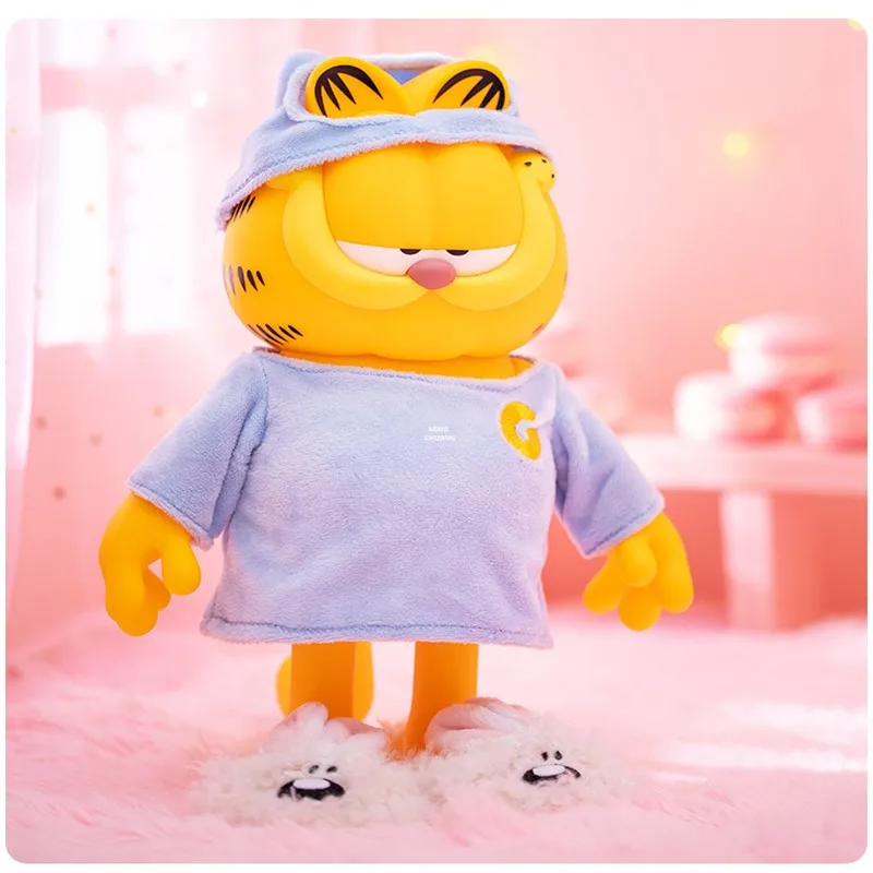 11 "пижамы Ver мультфильм кошки модный тренд Kawaii украшения праздничный подарок ПВХ фигурка Коллекционная модель игрушки коробка 30 см V1216