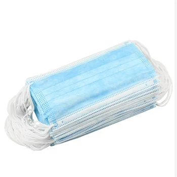 

Low MOQ Comfortable Disposable Non Woven Protective Face Mask 50pcs/bag