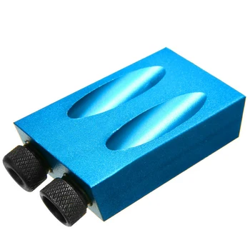 

Screw Pocket Hole Jig Dowel Locator Positioning Joiners Solid aluminium
