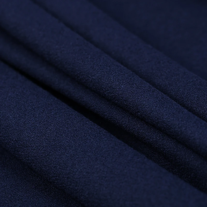 145 см ширина 390 г/м вес синяя шерстяная ткань для осени и весны пальто куртка платье DE1132