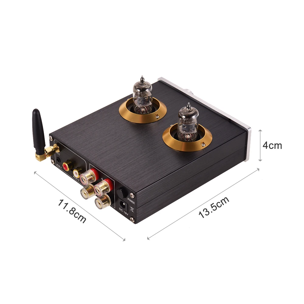 Мини Hi Fi цифровой аудио усилитель мощности стерео с двойными 6J2 Вакуумными
