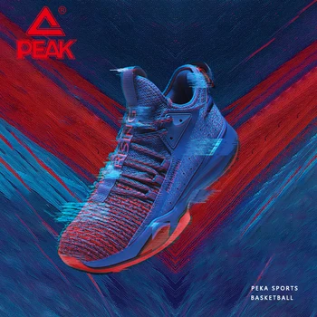 

PEAK Men's Basketball Shoes Cushioning Light Non-slip Basketball Sneakers Male Zapatos Hombre Breathable Outdoor Sports Shoes