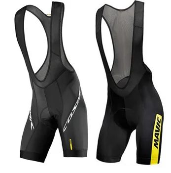 

2020 Mavic Coolmax 119D Gepolsterte Tragerhose Stobfest MTB Fahrrad Shorts Rennrad Shorts Ciclismo Fur Manner