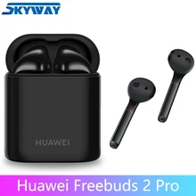 Беспроводные наушники huawei Freebuds 2 Pro, Hi-Fi, TWS, Bluetooth, водонепроницаемые, IP54, управление нажатием, Беспроводная зарядка