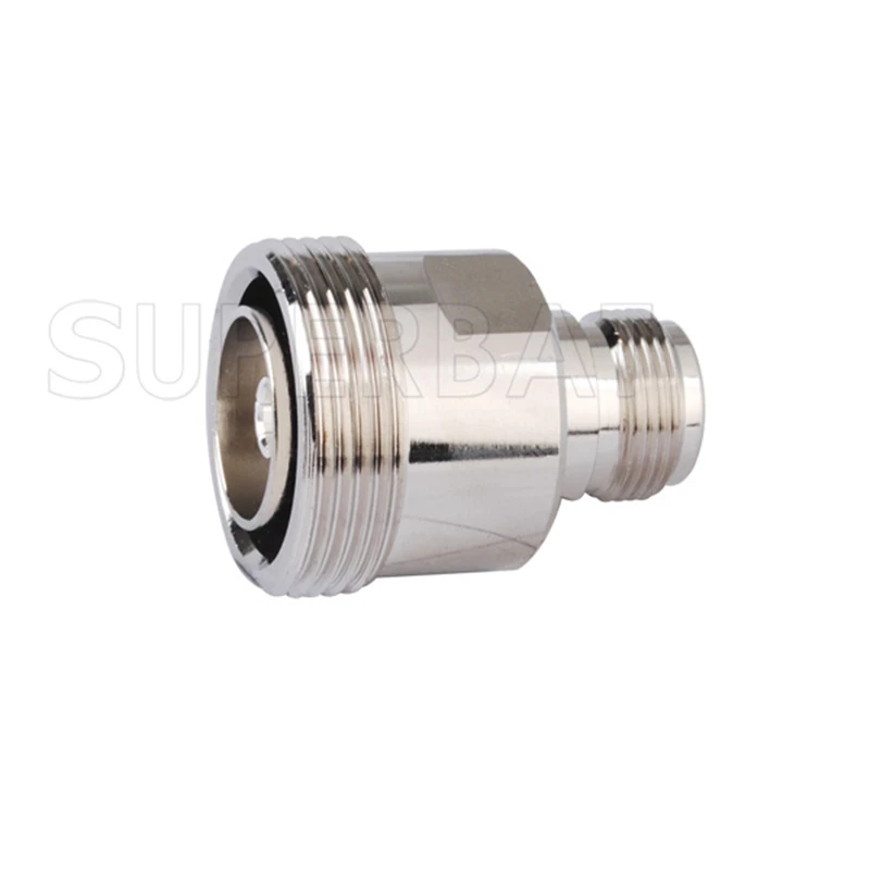 RF Coaxial Adapter N Type Female to 7/16 DIN Jack Straight Connector
