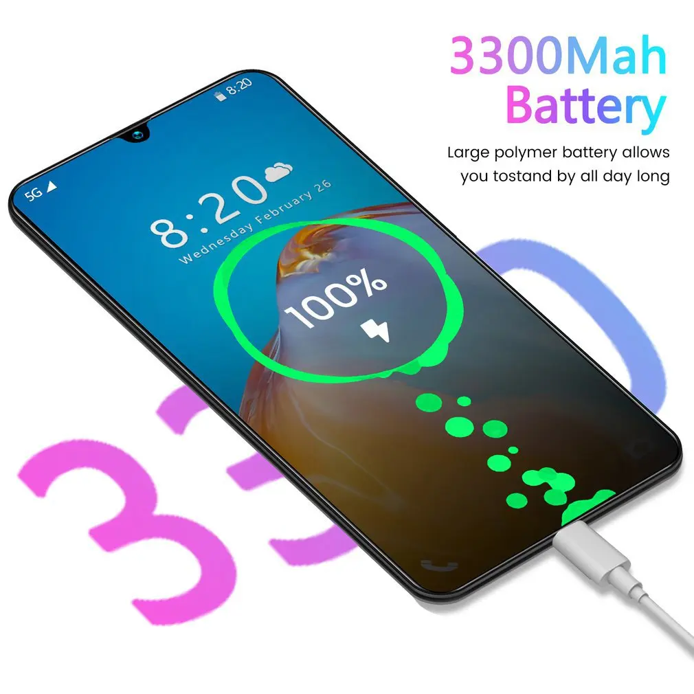 S20U 7.3 inch 2+16GB mobile phone smart phone Face
