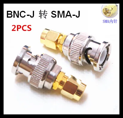 2 шт медный BNC-J для SMA-J РЧ-головки