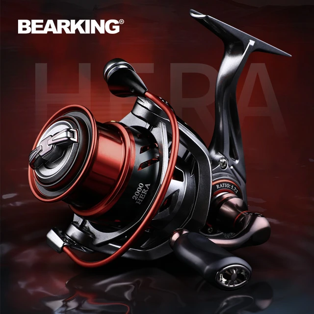 BEARKING Brand HERA Series 8+1BB Bearing 5.6:1 Fishing Reels 9Kg Max Drag  Winter Lure Spinning Reel Saltwater Fishing Coil Goods - AliExpress