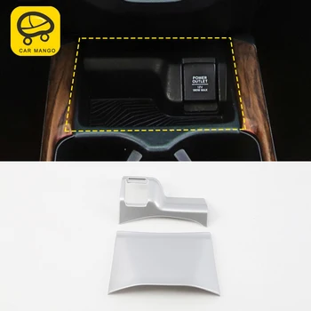 

CarManGo for Honda CR-V 5th 2017-2020 Car Auto Cigarette lighter panel cover frame Sitcker decoration trim Accessories