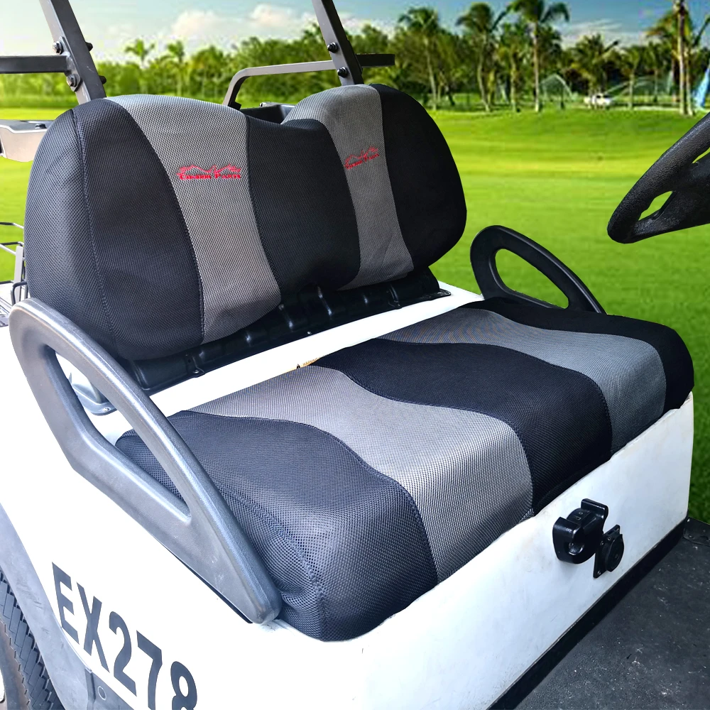 Golf Arabasi Koltuk Ortusu Icin Uygun Club Car Ds Precedent Yamaha Nefes Yikanabilir Polyester Orgu Kumas Yenileme Sizin Golf Arabasi Golf Araba Parcalari Ve Aksesuarlari Aliexpress