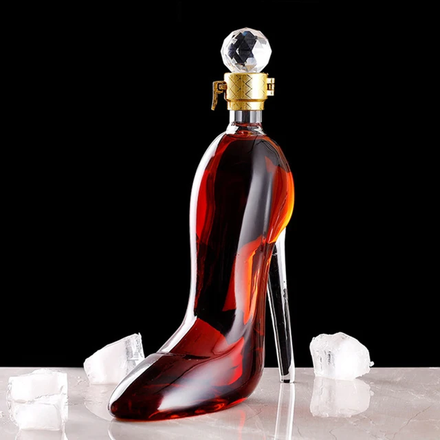 Luxurious Crystal High Heels Shaped Decanter 1
