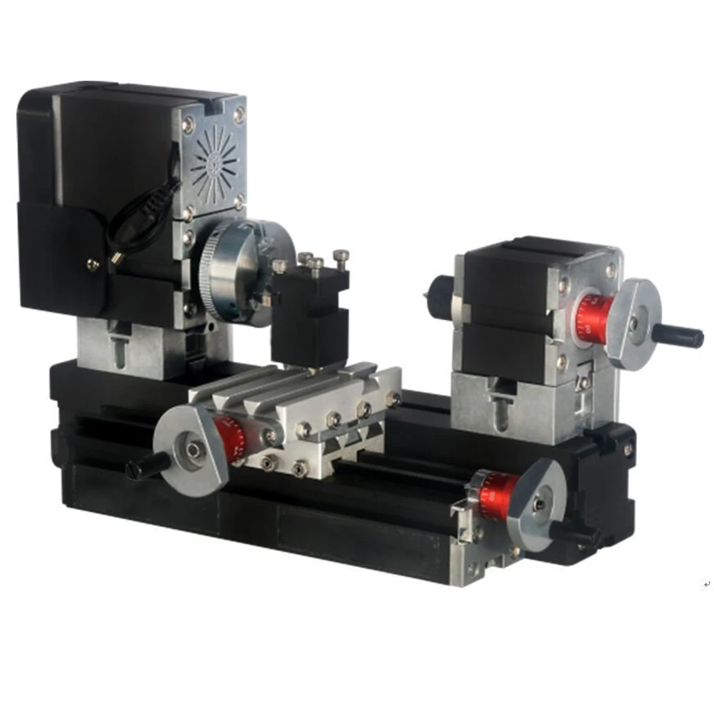 US $241.92 TZ20002MG Mini Metal Lathe B Machine with 12000rmin 60W Motor Larger Processing Radius DIY Tools
