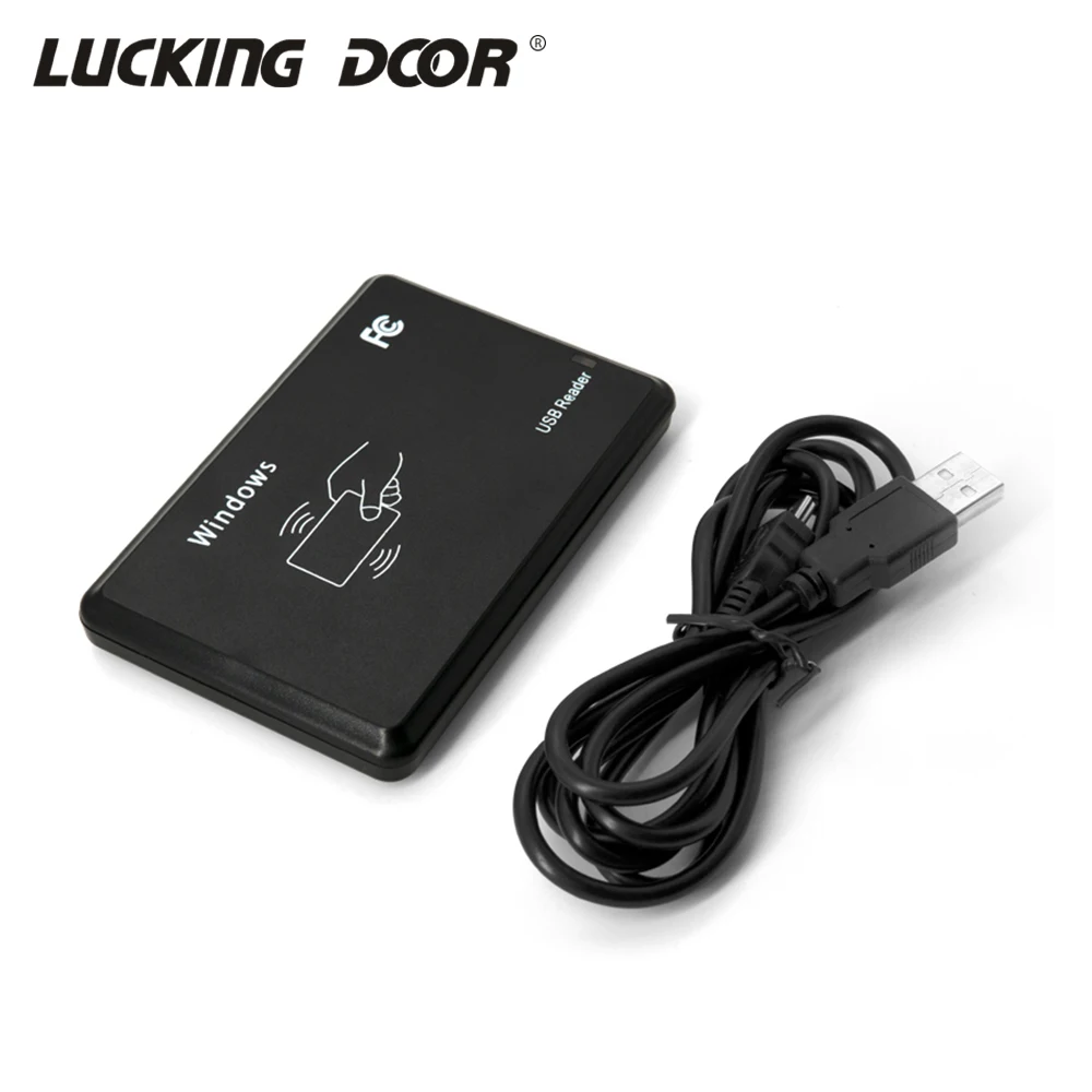 LUCKING Дверь USB порт 125 кГц RFID считыватель EM4100 TK4100 датчик приближения смарт карт без