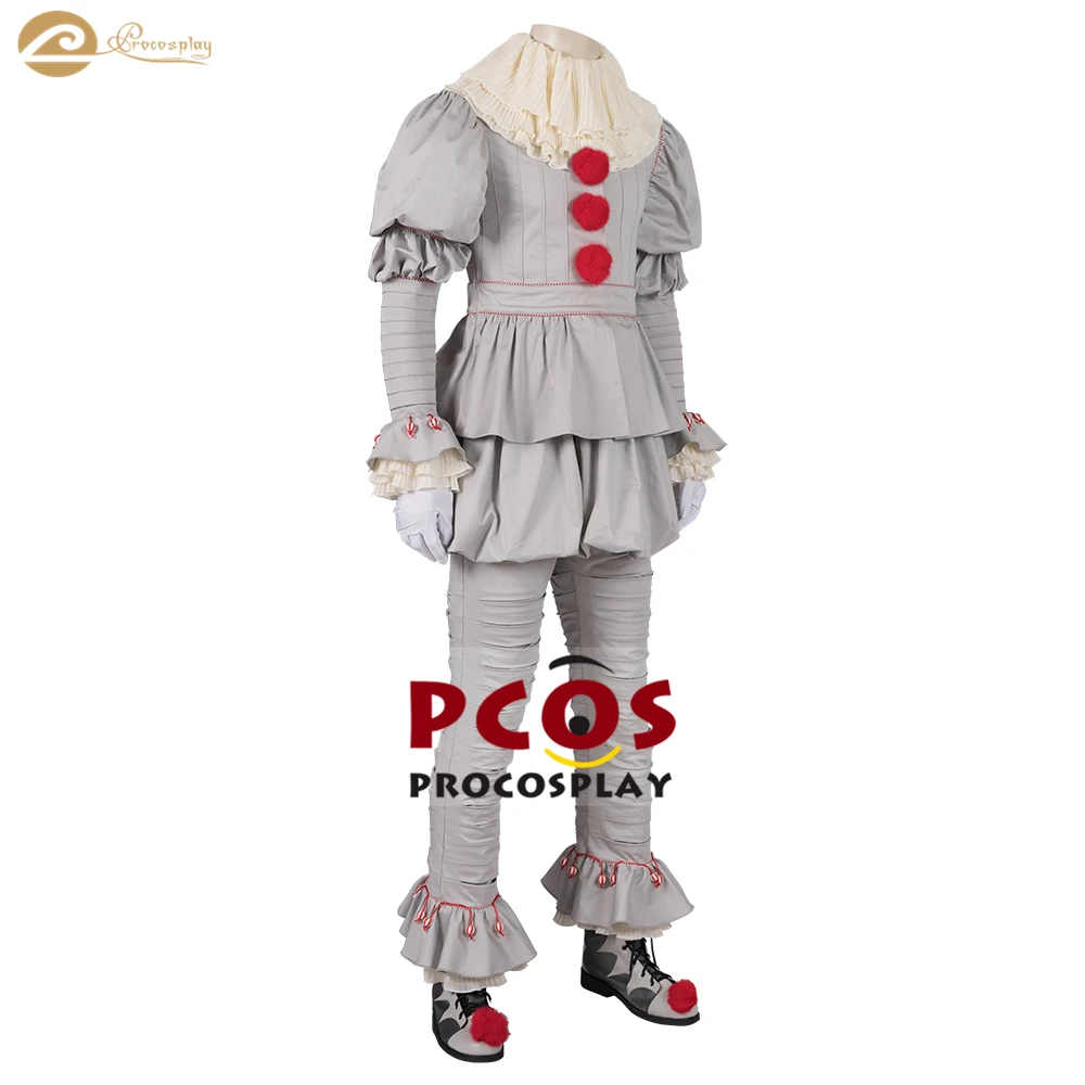 Pro cosplay It Chapter Two супер натуральное создание клоун Pennywise наряд косплей костюм для мужчин mp005123