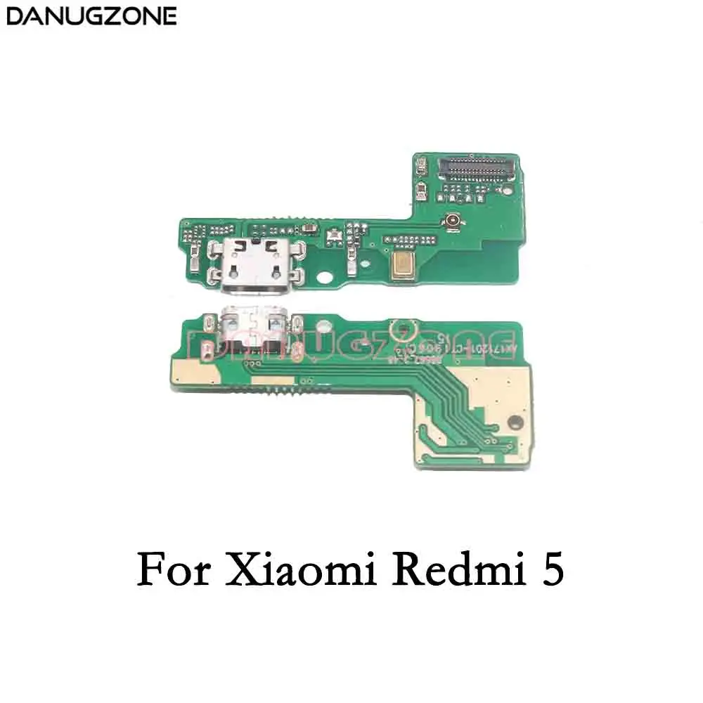 10 шт./лот для Xiaomi Redmi 5 Plus usb зарядка док-станция Разъем Порт Разъем плата зарядки гибкий кабель