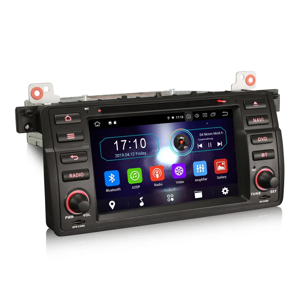 7 &quotAndroid 10 0 OS автомобильный DVD Мультимедиа GPS Радио система плеер для BMW 3 серии E46