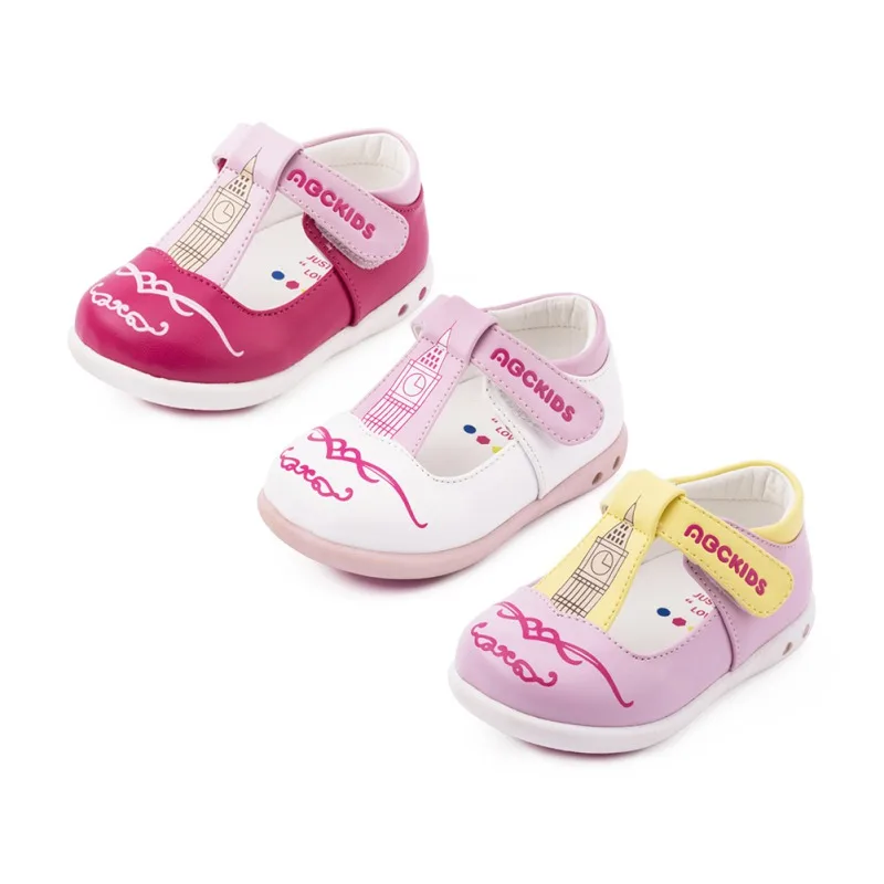 

New Born Baby Girl Shoes Princess Wavy line With Flowers Soft Cotton Toddler Crib Infant Little Kid Sole Anti-slip First Walker