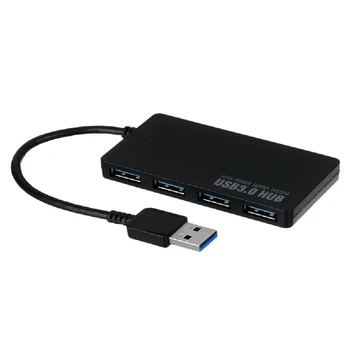

5Gbps USB 3.0 4 Port HUB Switches Spilitter Adapter Connector Extender Convertor with 15cm Cable High Quality Super Speed