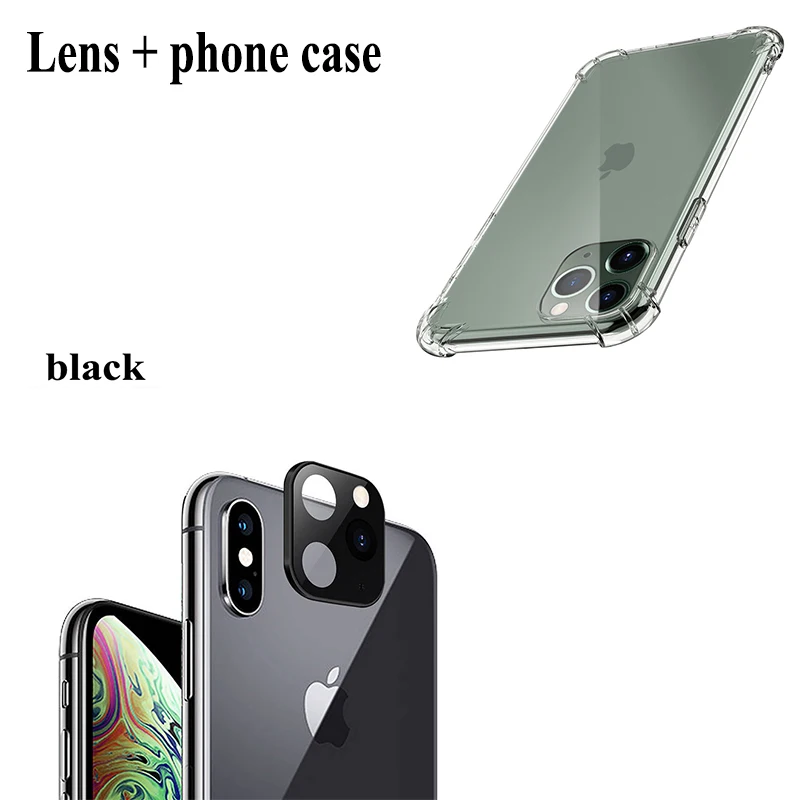 Задняя камера защита объектива Защитное стекло для iphone x xs max Второе изменение 11 Pro
