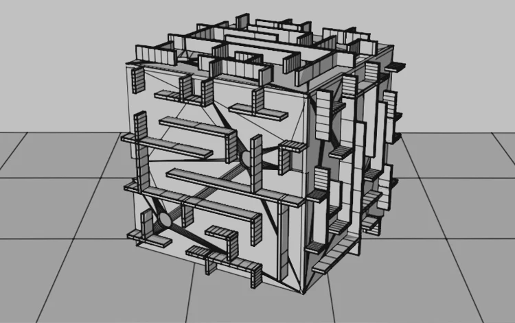 Лабиринт игрушка ролл-на классной комнате Perplexus Кубик Рубика 3D раннее образование стерео Douyin стиль знаменитостей для молодых детей развивающие