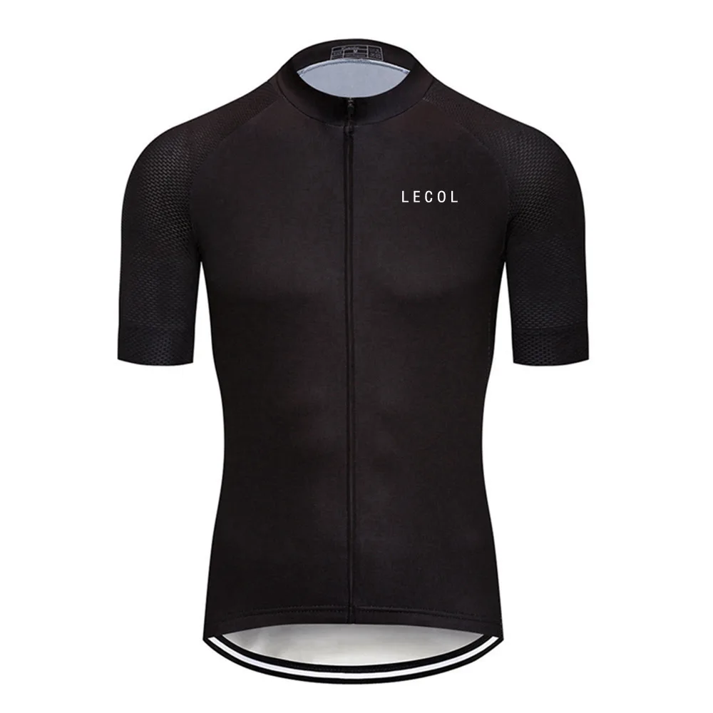 LECOL Велоспорт Джерси Топы летние Гонки одежда Ropa Ciclismo короткий рукав горный