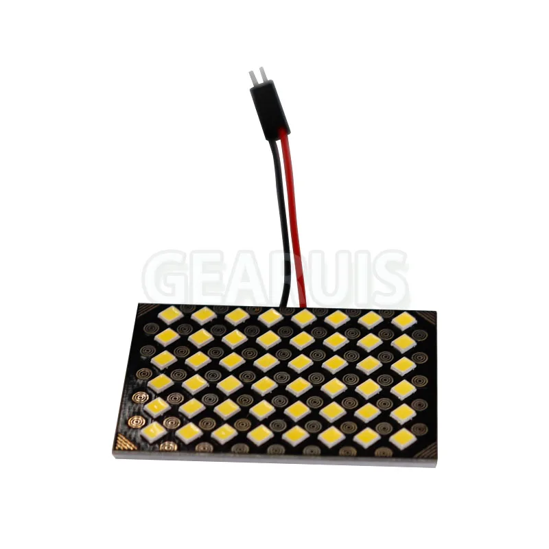 10 шт./набор купольный панельный светильник 3 6 W 0.3A 48 SMD 2835 Светодиодный автомобиль