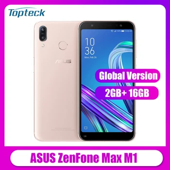 

Global Version ASUS ZenFone Max M1 ZB555KL 4G LTE Smartphone 2GB 16GB 5.5Inch 4000mAh 13MP Fingerprint Mobile Phone