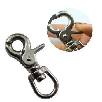 Kaufen Marine 316 Edelstahl Mini Frühling Snap Haken Boot Anker Rigging Clip