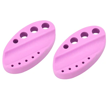 

2 PCS Silicone Oval Tattoo Tool Pen Holder Permanent Tattoo Ink Cup Tattoo Machine Holder Pigment Ink Cup Makeup Tattoo Tool