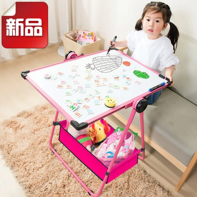 

Drawing Board Braced Young STUDENT'S Blackboard Baby Kids Young CHILDREN'S Household Magnetic Whiteboard Pen Write