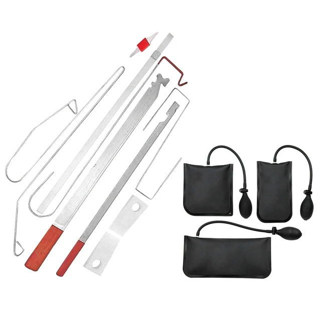 10PCS/Set Universal Unlock Door Open Tool Car Lock Out, 46 OFF