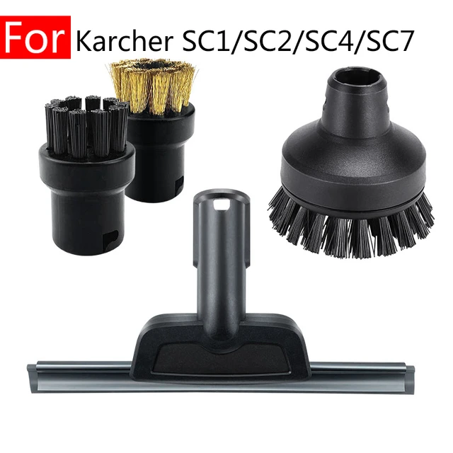 Small Big Round Cleaning Brushes Nozzle Brush Head Spare Parts for Karcher  EasyFix SC1 SC2 SC3 SC4 SC5 Series Steam Cleaner - AliExpress