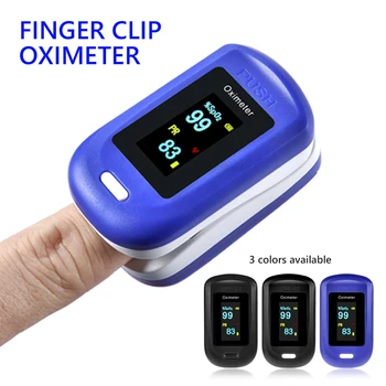 

Medical Portable Finger Oximeter Household Digital Fingertip pulse Oximeter Spo2 Monitor With LED Display OLE Health Care
