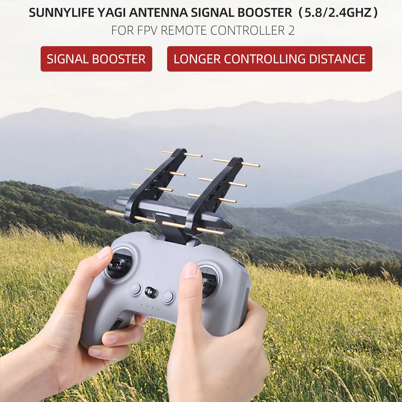 Контроллер 2 4/5 8 ГГц усилитель Сигнала Антенна расширитель диапазона для Dji- Mavic Mini