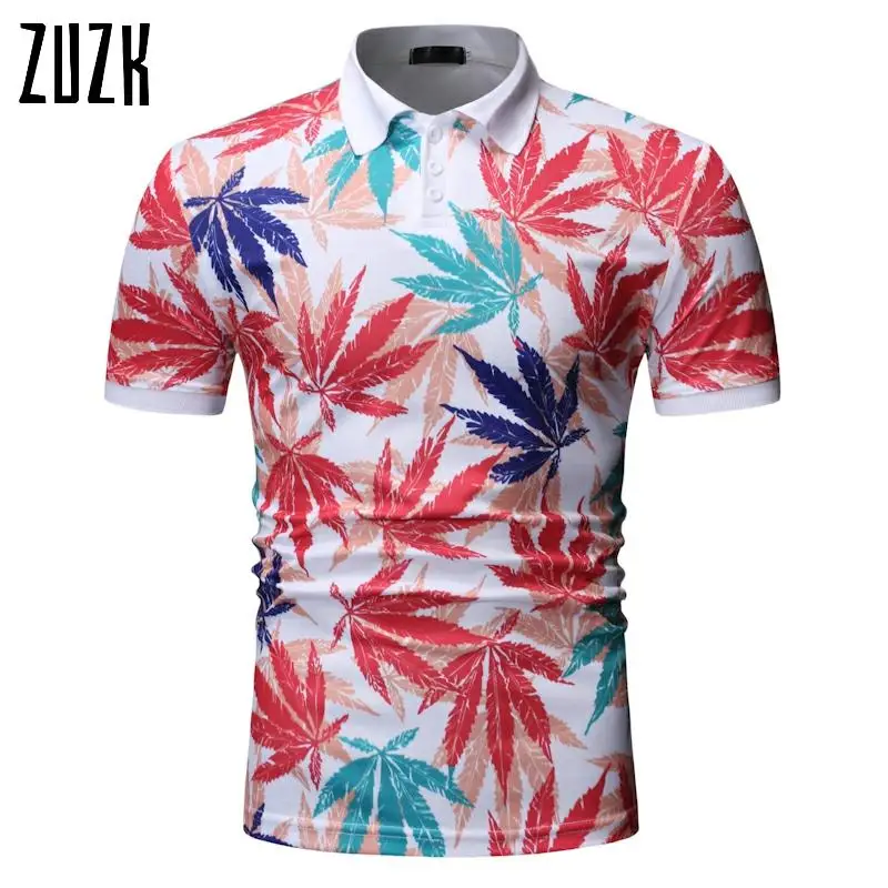 ZUZK Для мужчин камуфляжная рубашка-поло Военная Camisa Masculina Polo мужской короткий