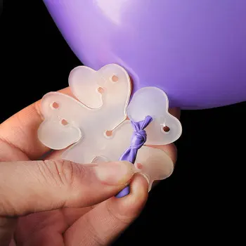 

1000Pcs Balloon Stick Flower Balloon Clip Seal Plastic Balloon Chain Baloons Decoration Accessories Kids Birthday Ballon Supplie