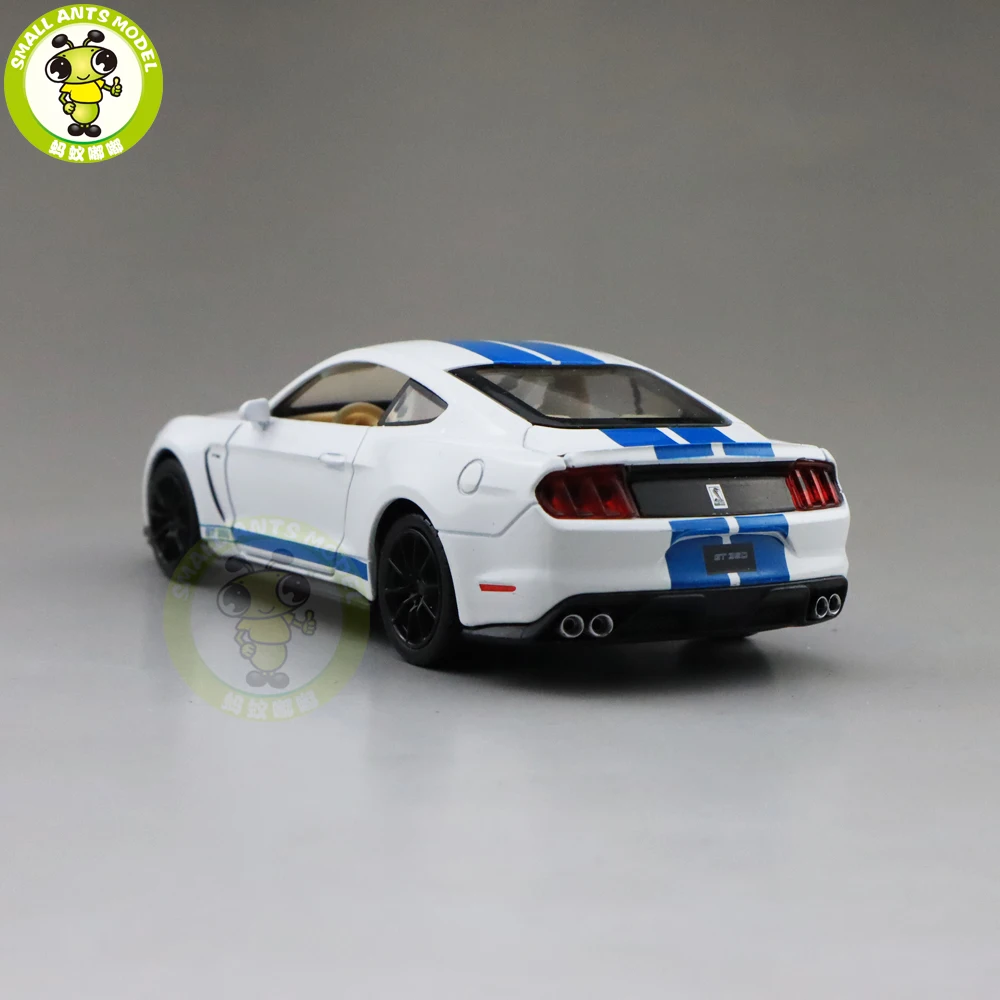 1/32 Ford Mustang Shelby GT350 литая модель автомобиля игрушки Дети Мальчики Девочки Подарки для детей
