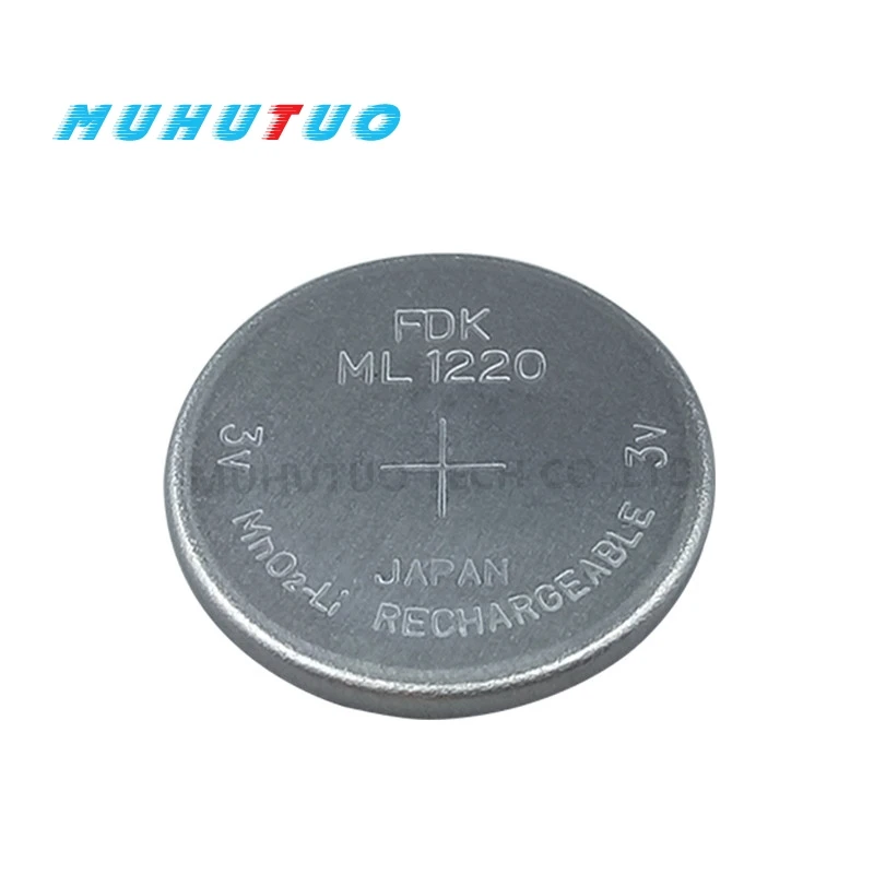 

2PCS Original FDK 3V rechargeable button battery ML1220