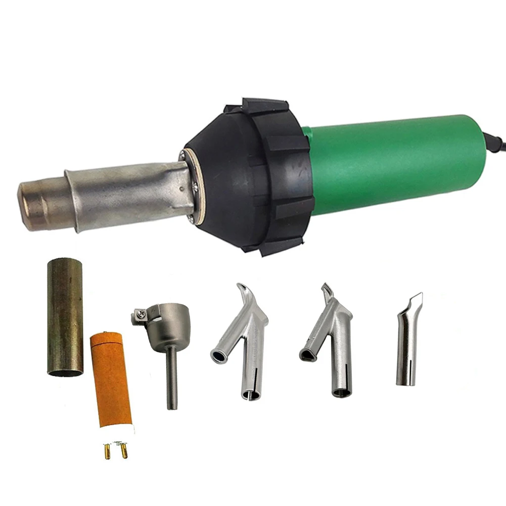 Plastic Welder Gun Hot Air Gun With Nozzles Heating Element Welding Tools 