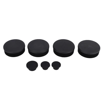 

Removable Waterproof Car Chassis Frame Round Hole Dust Plugs Tail Door Plug Cover for Jeep Wrangler JL 2018 Up 7Pcs