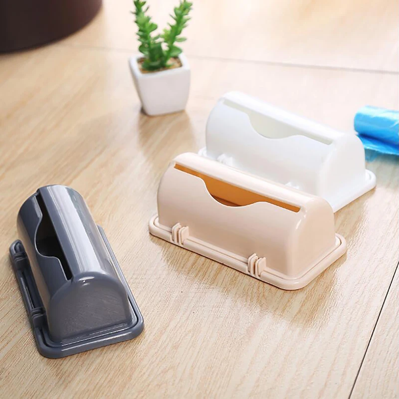 

Wall-mounted Plastic Bag Storage Box Multi-purpose Garbage Bag Storage Box Consolidation Box Kitchen Bathroom Organization Case