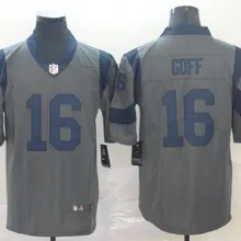 Стилизованный, Los Angel Джаред Гофф, Eric rams, Todd garley II, Aaron Donald, Ник Фолес элита для мужчин Джерси